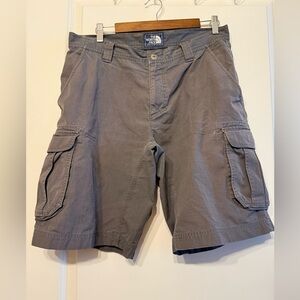The North Face Men's Gray Cargo Shorts 34 #27